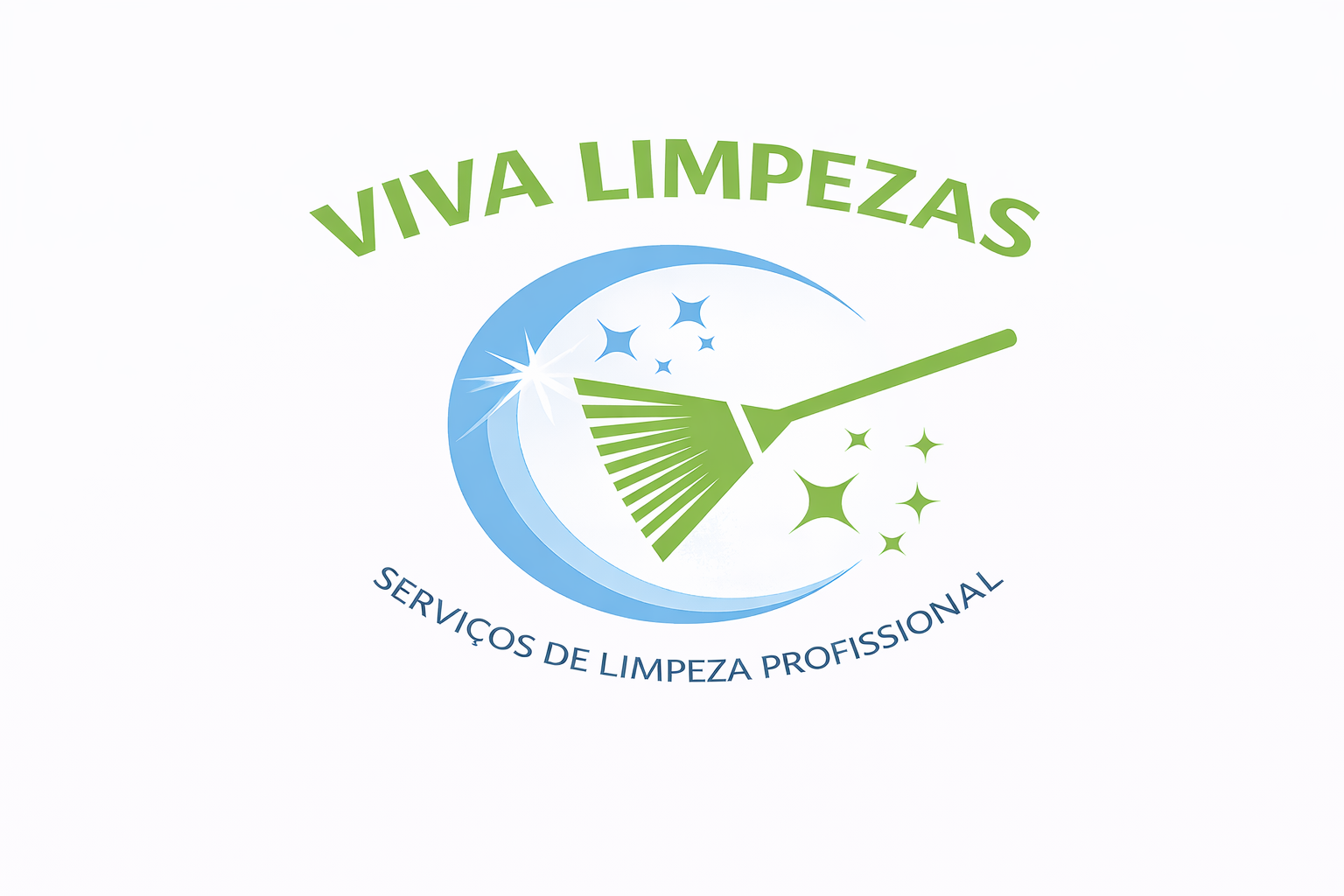 Logótipo oficial da Viva Limpezas — serviços de limpeza profissional.